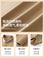 polo衫訂製春秋高端汽車顧問長袖工裝褲4S店展示翻領t卹工裝褲刺繡：圖片 3