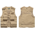 戶外工作服多功能攝影背心釣魚導演多口袋戰術背心馬夾工裝褲男外套：圖片 4