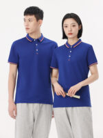 工作服POLO衫訂製印花標誌刺繡夏季短袖t卹活動公司團體制服工作服定制：圖片 5