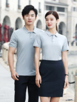 快乾t卹訂製工裝褲印花標誌夏季冰絲馬球衫公司活動團體制服訂製工裝服：圖片 5