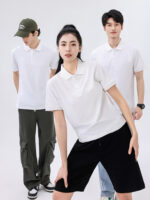 工作服訂製印花標誌、夏季翻領T卹、廣告、團體裝、企業文化、馬球衫、訂製工裝褲：圖片 2