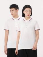 工作服POLO衫訂製印花標誌刺繡夏季短袖t卹活動公司團體制服工作服定制：圖片 4