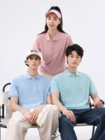 工作服訂製印花標誌、夏季翻領T卹、廣告、團體裝、企業文化、馬球衫、訂製工裝褲：圖片 4