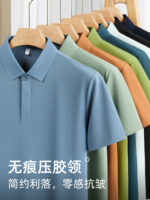 Solona Ice Silk工作服Polo衫訂製夏季公司員工團體翻領短袖T卹印有標誌：圖片 5