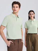 高領棉領polo襯衫訂製印花標誌夏季4s店工裝褲短袖工裝褲T卹文化襯衫：圖片 3