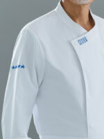 高端長袖廚師工裝褲，男士秋冬餐飲廚房，酒店餐廳，西餐廳，後廚制服，定制：圖片 3