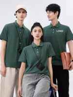 夏季短袖工裝褲T卹、訂製標誌、企業文化襯衫、團體服飾、翻領馬球衫、工裝褲上衣：圖片 3
